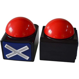 2PCS Game Answer Buzzer   Game Buzzer Alarm Sound Play Button with Light Trivia Quiz Got Talent Buzzer Game Toys