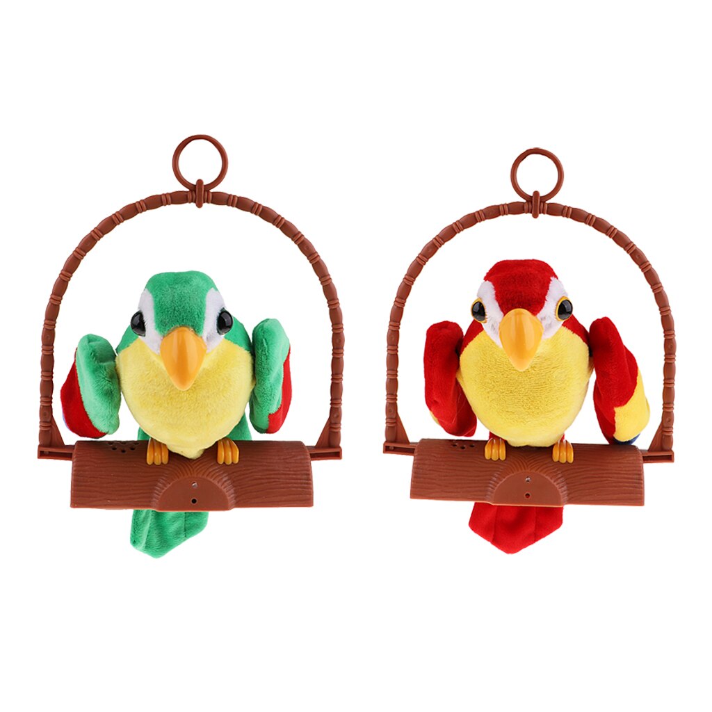 Imitates Recording Repeat Talk Bird Model Toys Children's Day Gifts Educational Toy