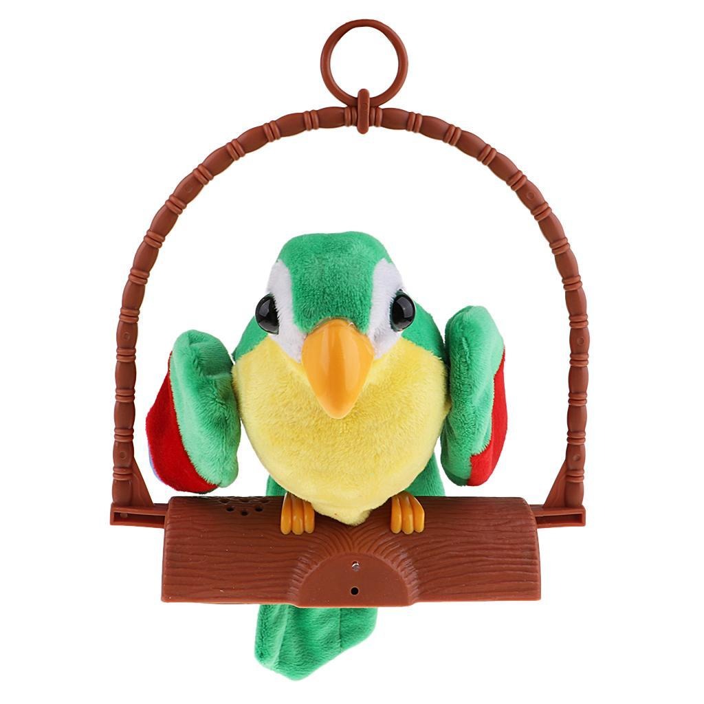 Imitates Recording Repeat Talk Bird Model Toys Children's Day Gifts Educational Toy