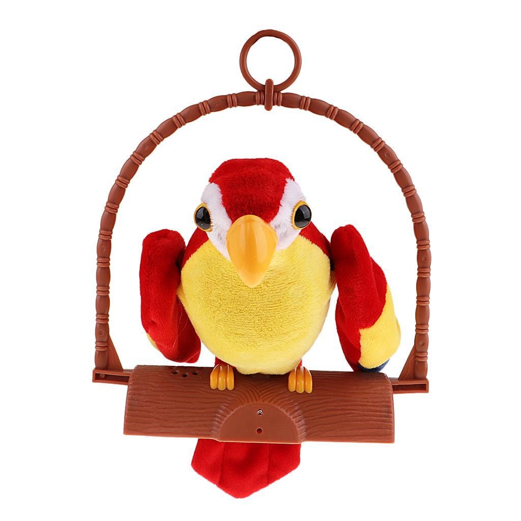 Imitates Recording Repeat Talk Bird Model Toys Children's Day Gifts Educational Toy