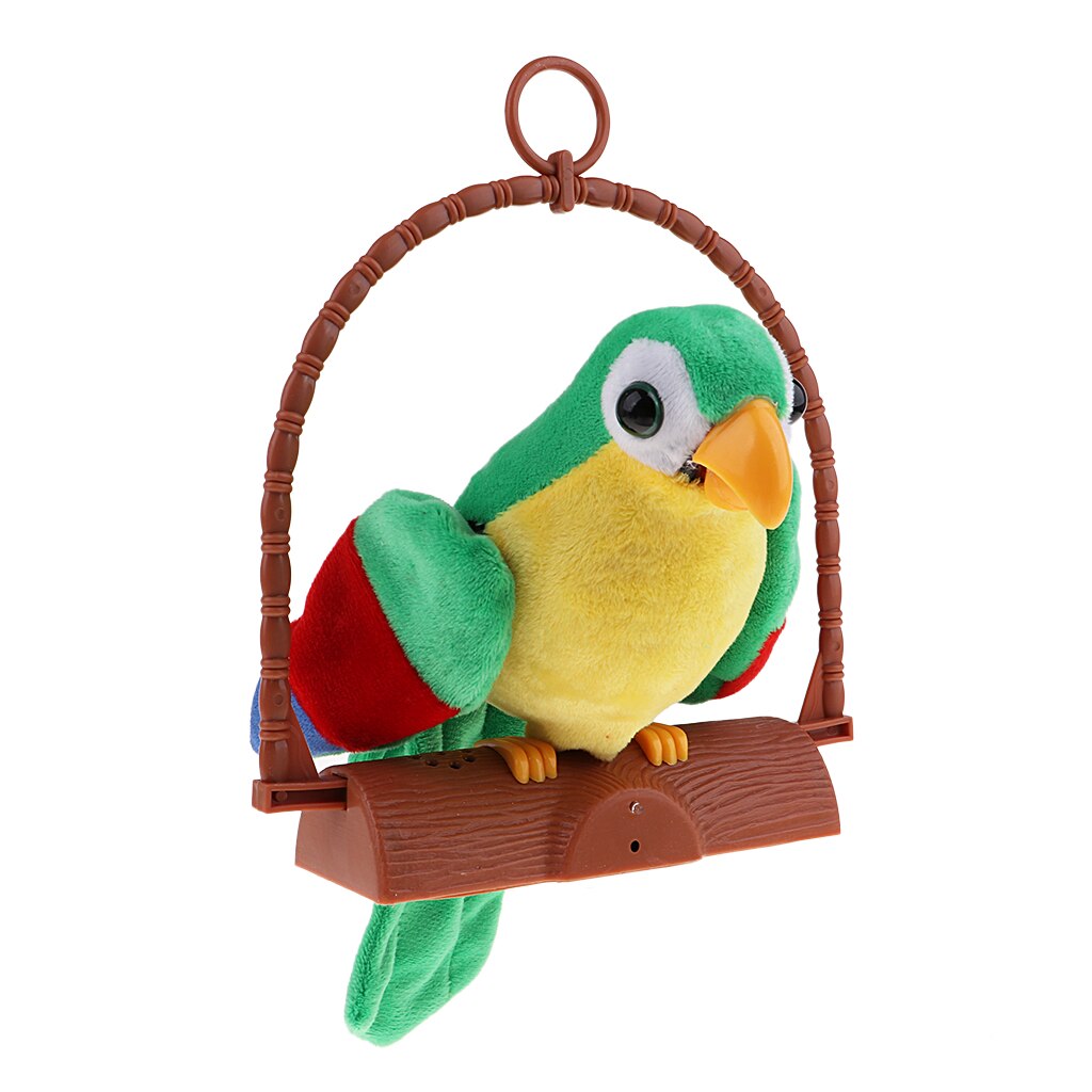 Imitates Recording Repeat Talk Bird Model Toys Children's Day Gifts Educational Toy